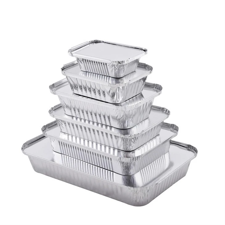 Aluminium Trays With Lids