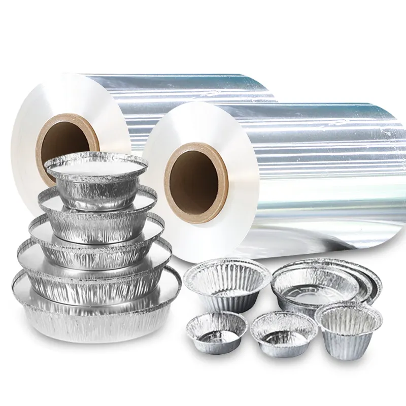 Aluminum Foil 10 Micron 8011 Reel Of Food