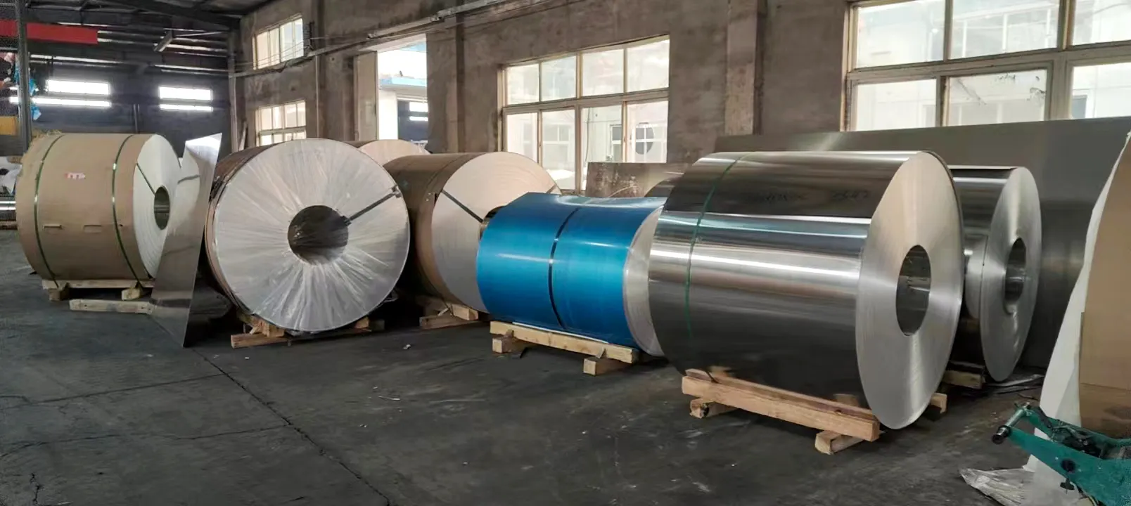 Aluminum Jumbo Roll Foil 1235 For Packaging