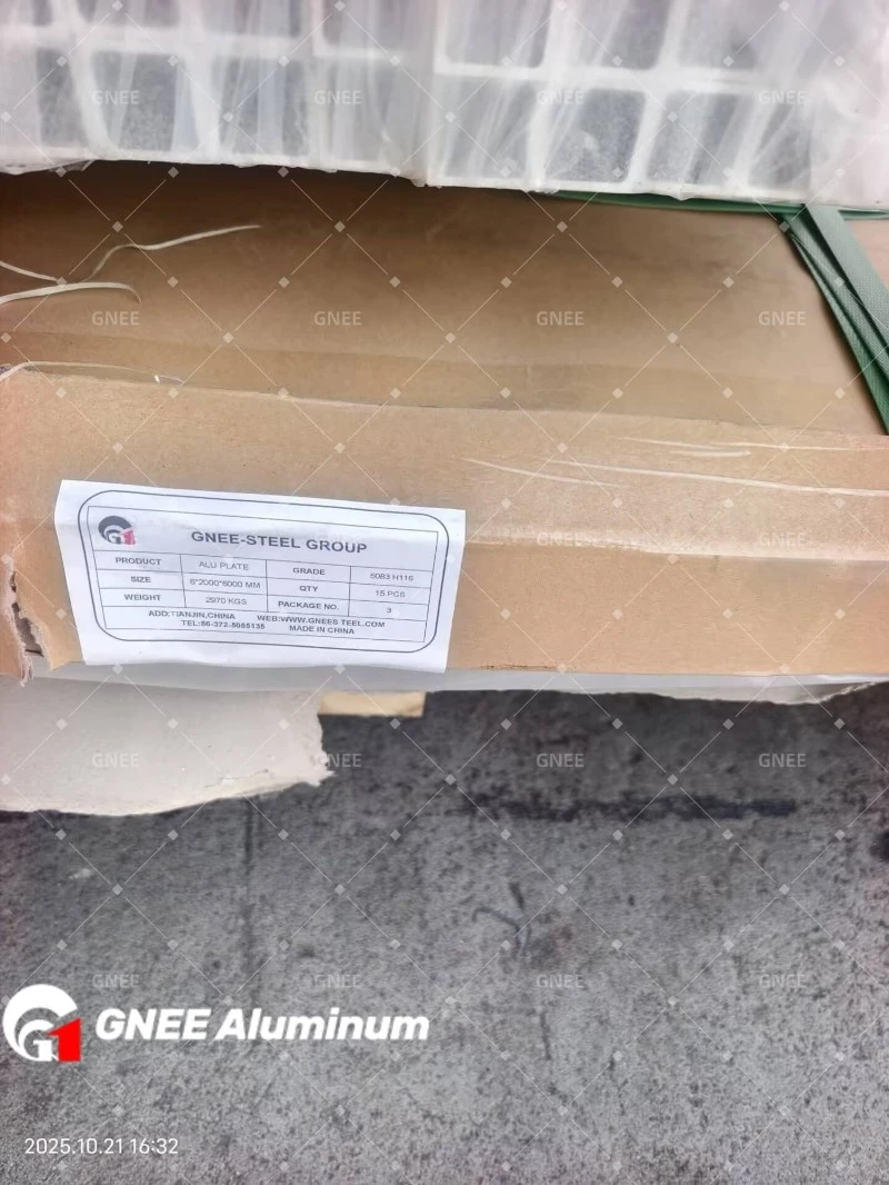 5083 H116 Aluminum Plate Export Packing 5083 H116 Aluminum Plate Export Packing