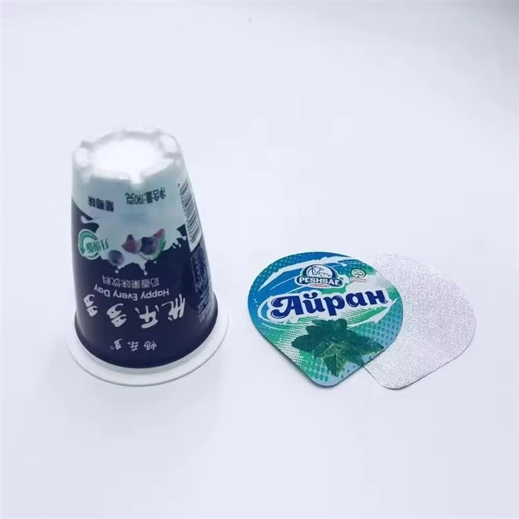 Yogurt Cup With Aluminum Foil Heat Seal Lid